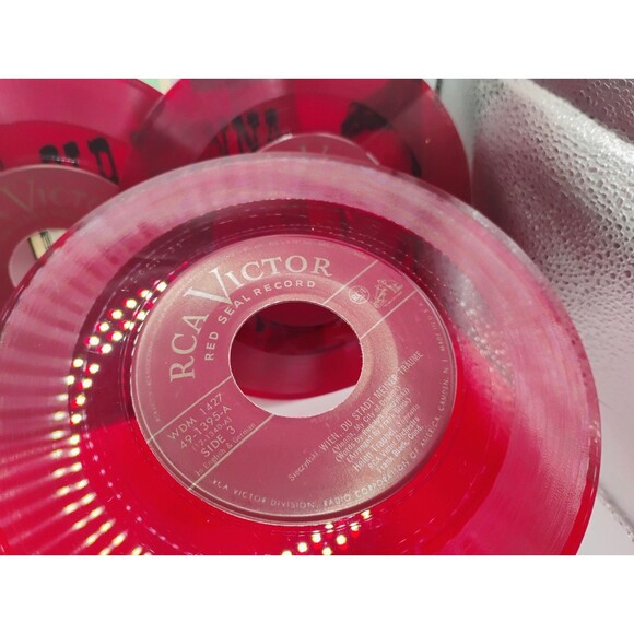 2) Helen Traubel Old Vienna & Sings Wagner (45 RPM) RCA Victor Records Red Seal - Picture 8 of 16